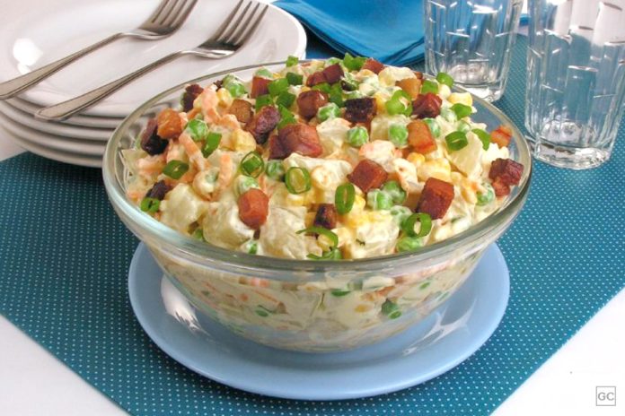 Salada de Batatas com Bacon