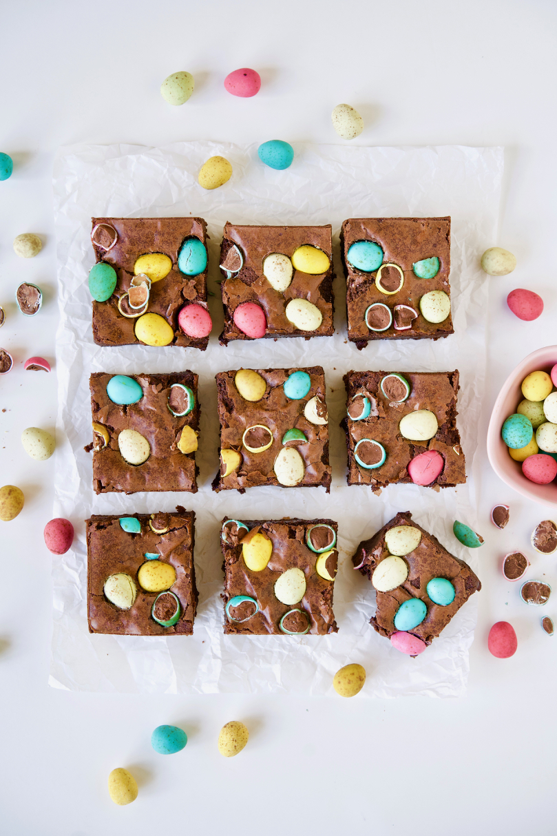 Brownie de Páscoa – Flamboesa Brownie de Páscoa – Flamboesa