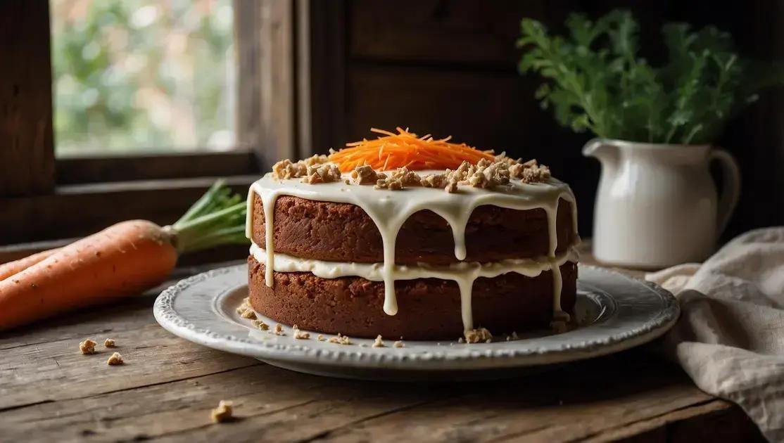 5 Receitas Incríveis de Bolo Simples para Todos os Gostos Bolo Simples de Cenoura